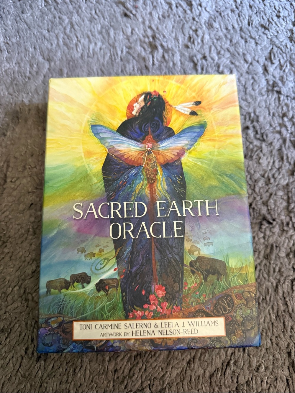 Sacred Earth Oracle Deck by Toni Carmine Salerno